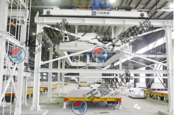 熱烈祝賀天意機(jī)械與龍星科技PC構(gòu)件生產(chǎn)線順利交接！