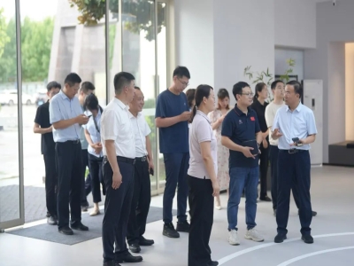 綠色建材產(chǎn)業(yè)鏈融鏈固鏈再發(fā)力！哈工大王代玉教授一行蒞臨天意機(jī)械、卓越精工考察調(diào)研